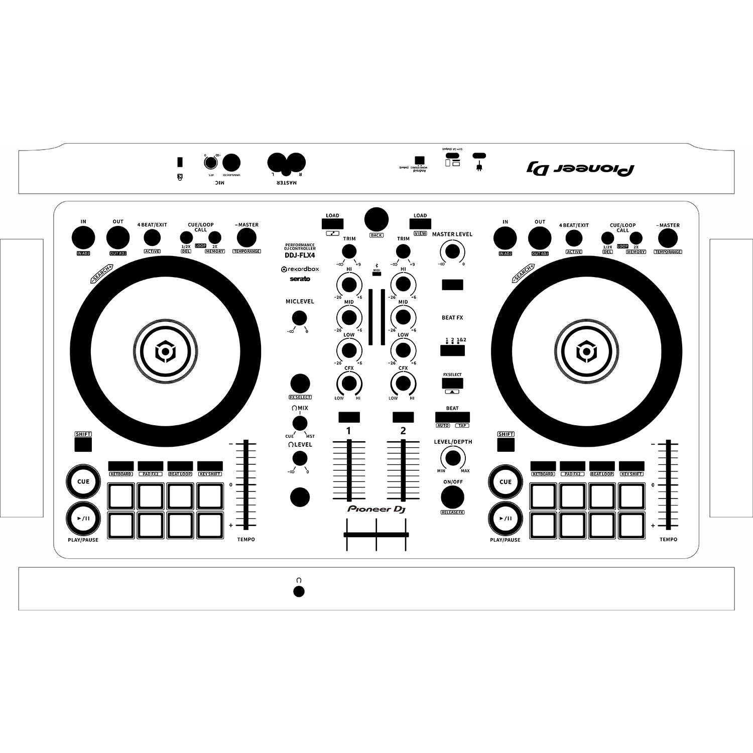 DDJ-FLX4-Solid color design - Image 3