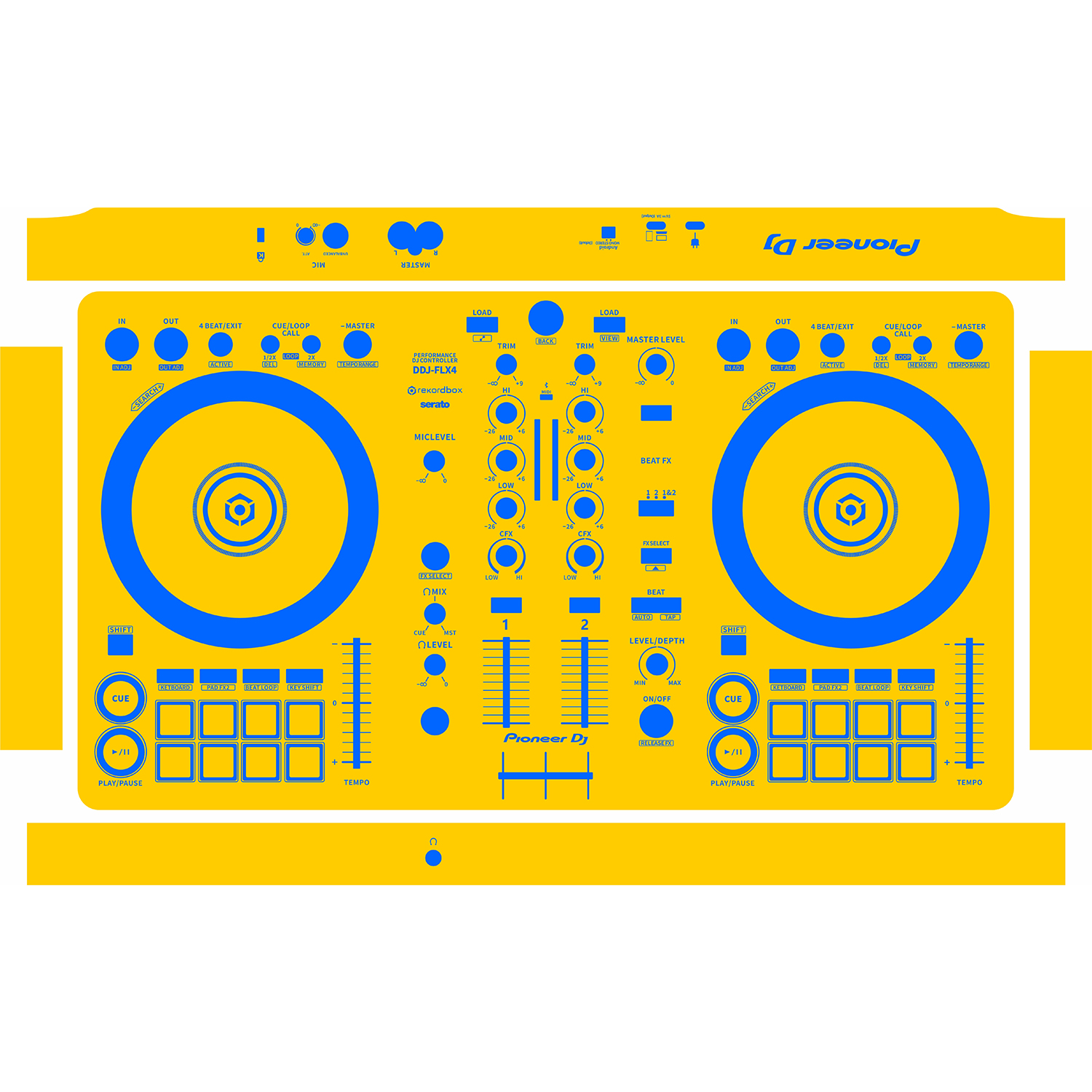 DDJ-FLX4-Solid color design - Image 4