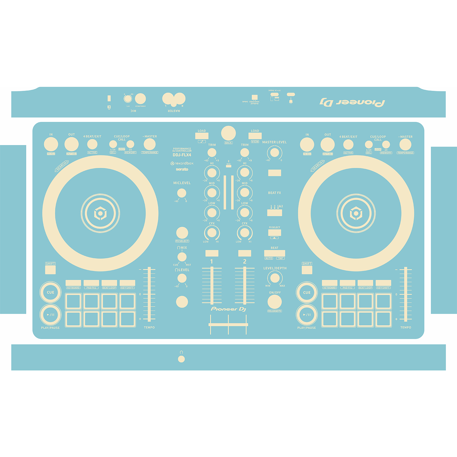 DDJ-FLX4-Solid color design - Image 6