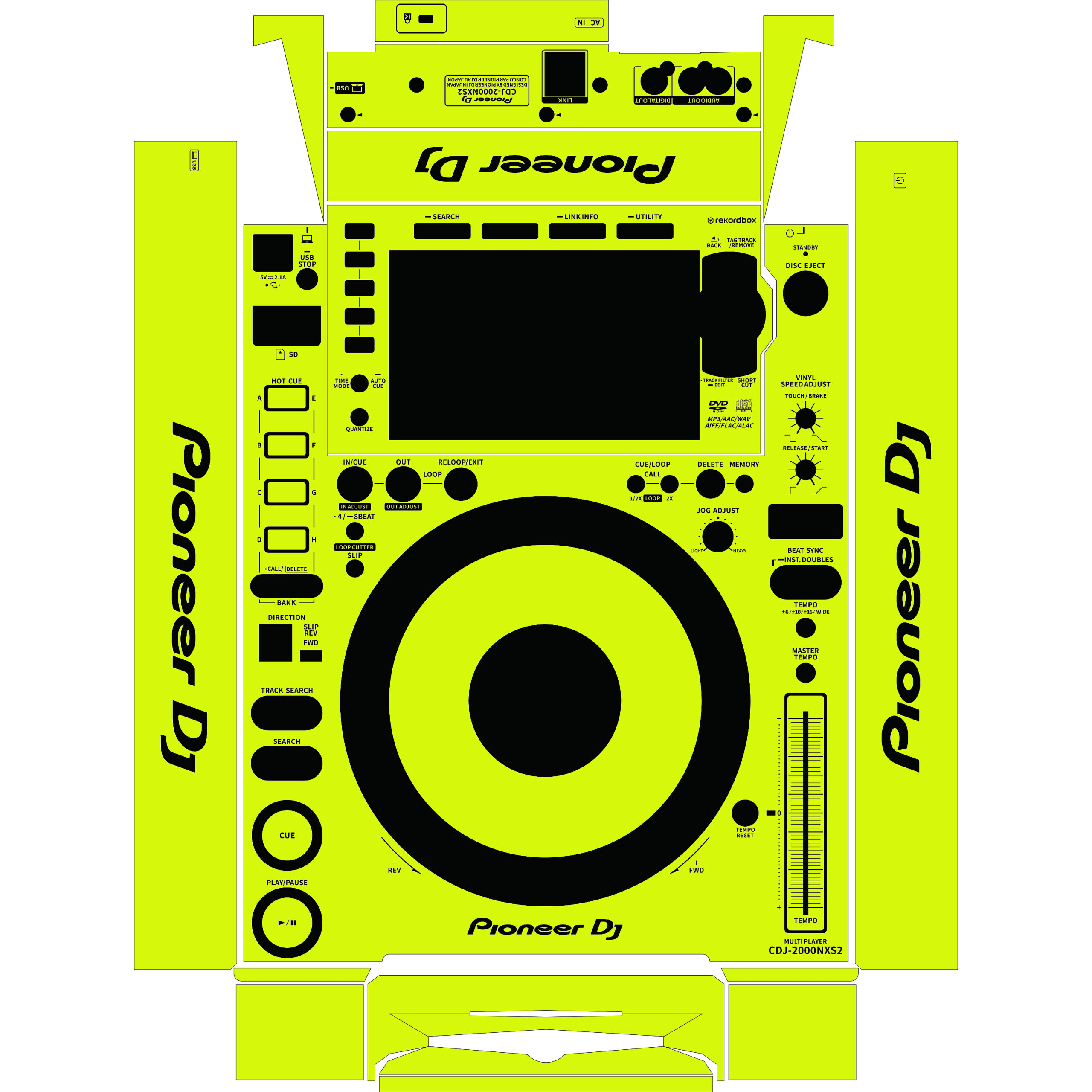 CDJ-2000NXS2-Solid color design - Image 8