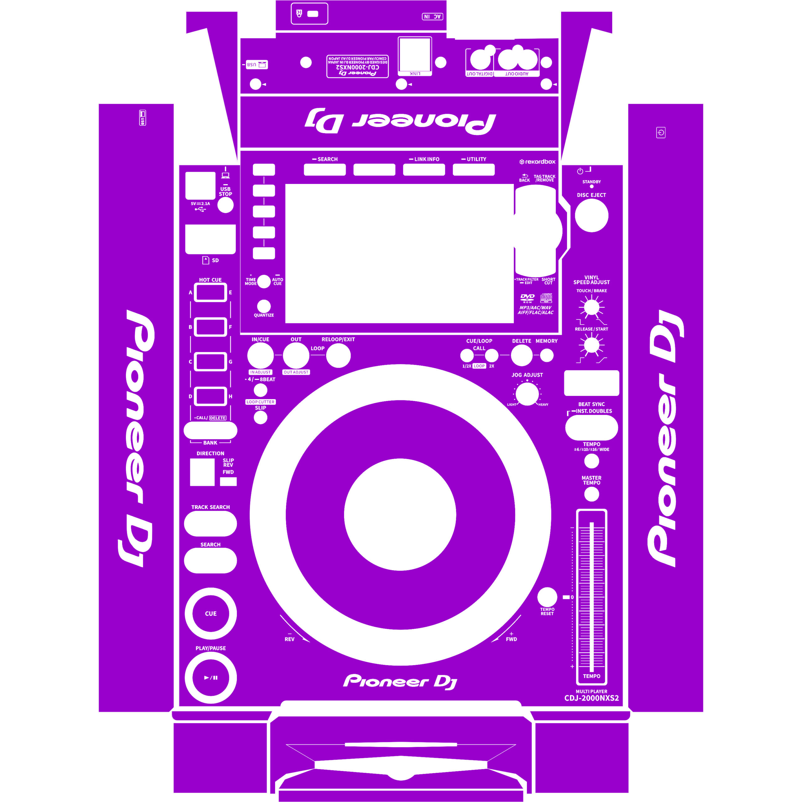 CDJ-2000NXS2-Solid color design - Image 11