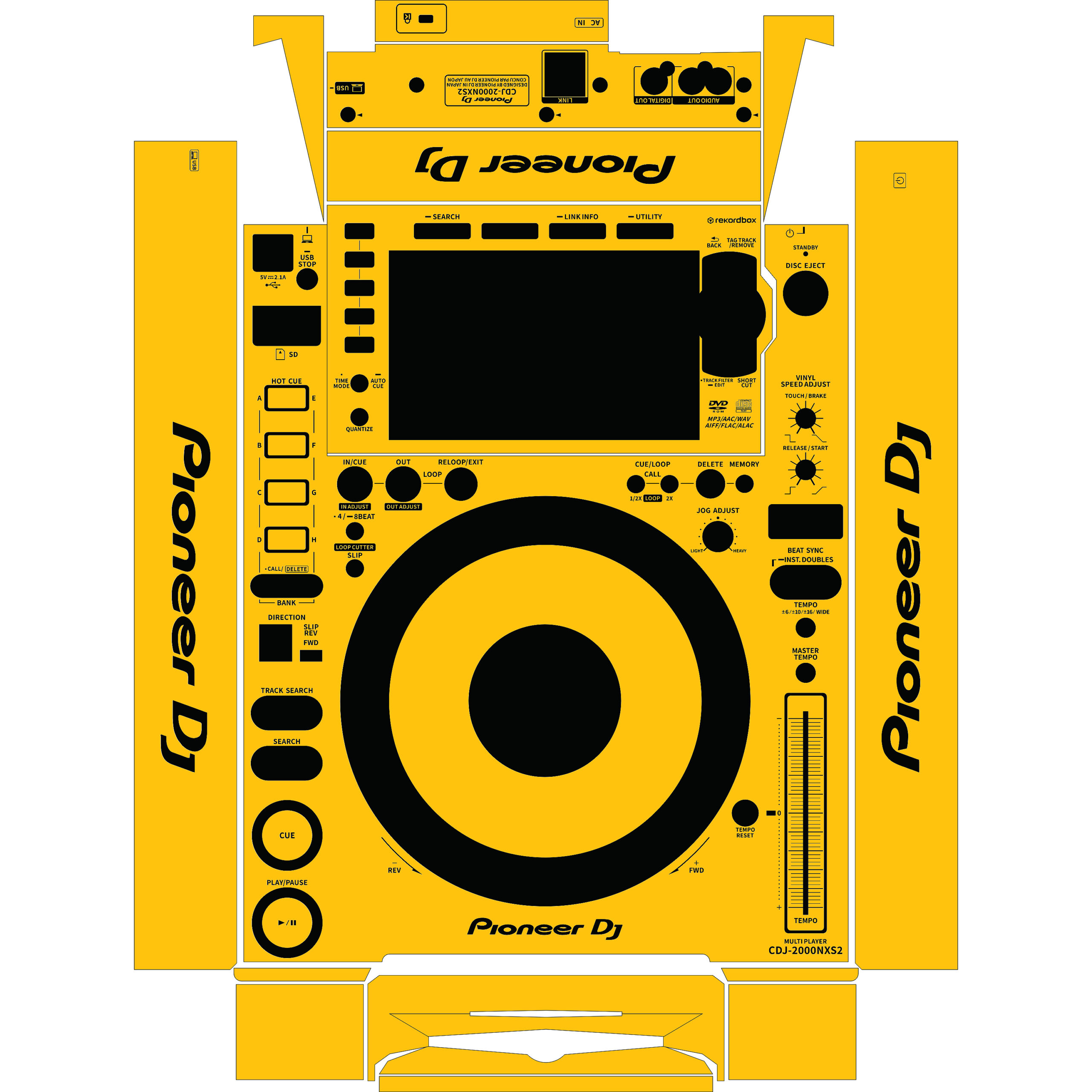 CDJ-2000NXS2-Solid color design - Image 13