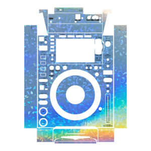 CDJ-2000NXS2 DJ Player Skin - Glossy Laser Design product image