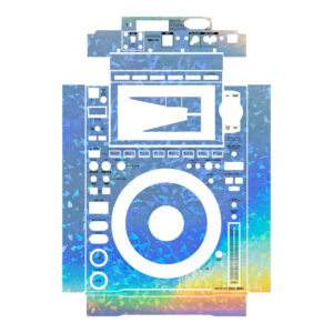 CDJ-3000 DJ Player Skin - Glossy Laser Design product image