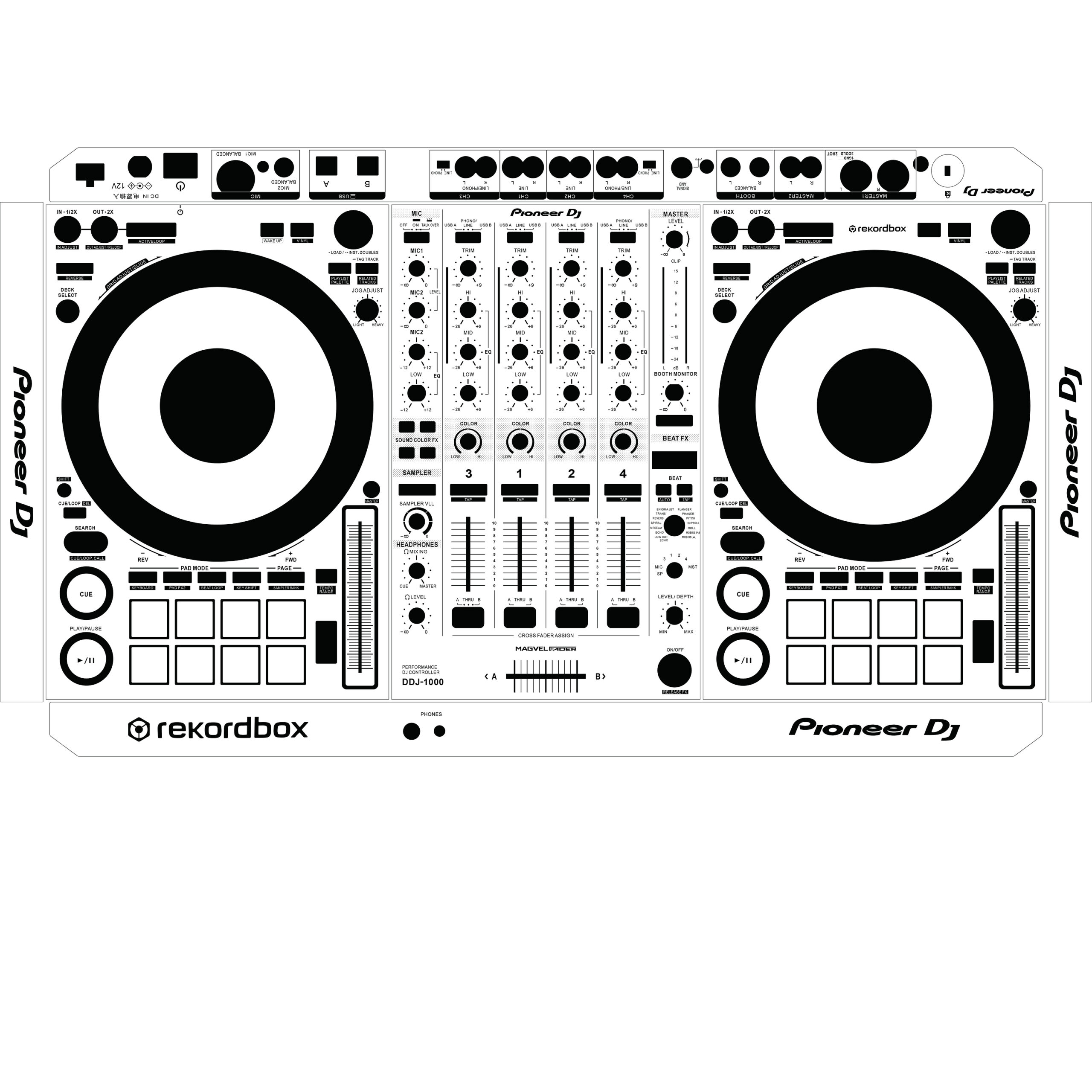 DDJ-1000-Solid color design - Image 2