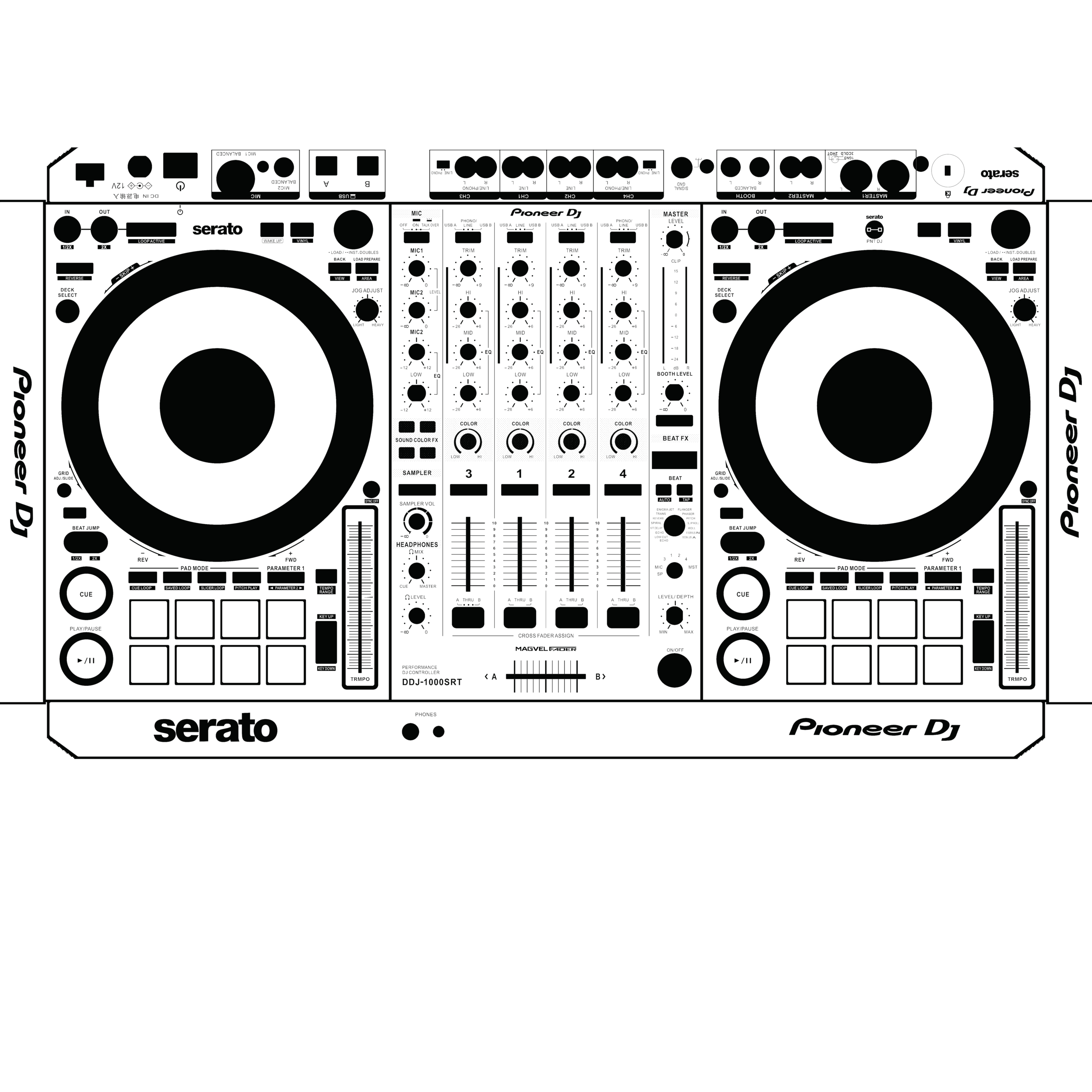 DDJ-1000SRT-Solid color design - Image 2