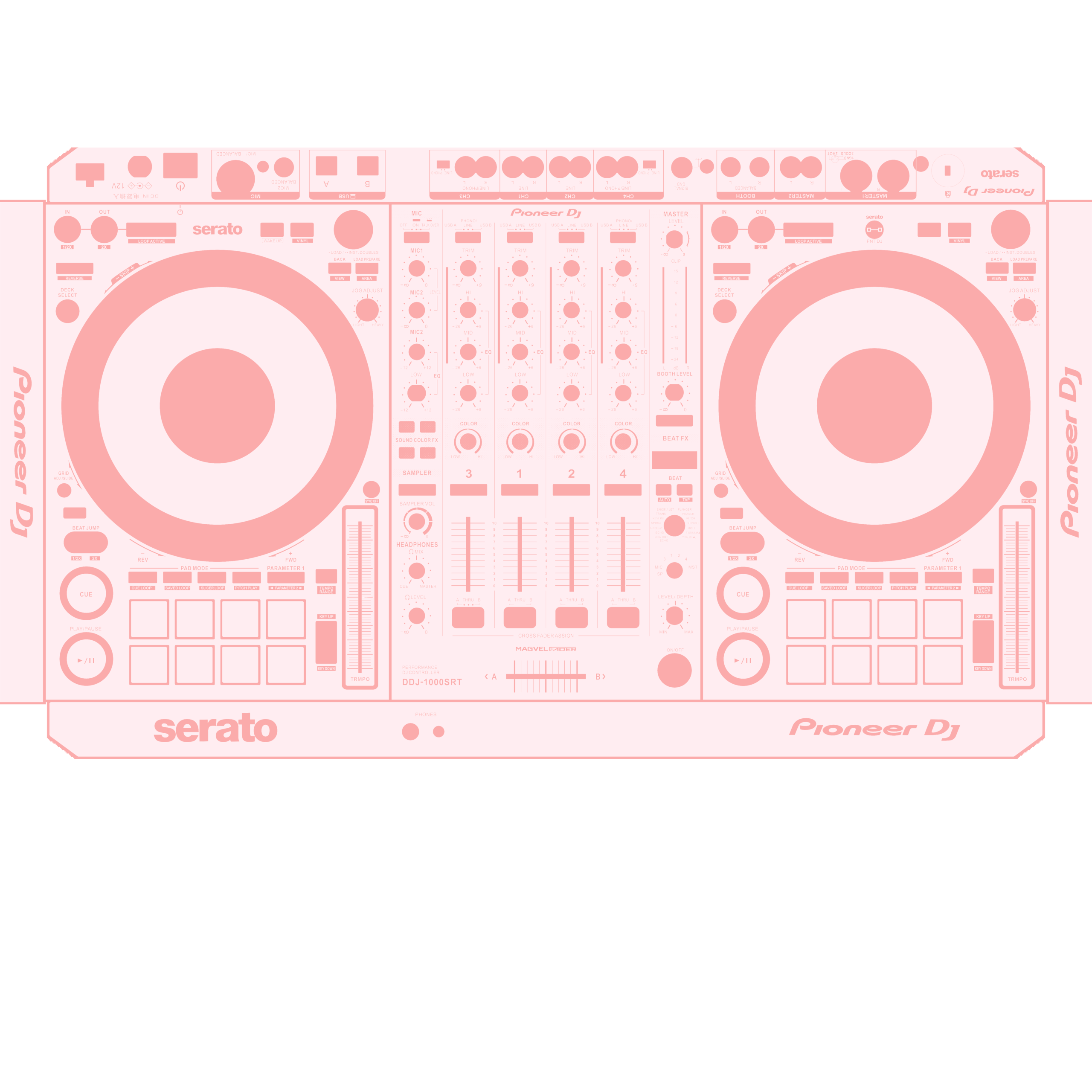 DDJ-1000SRT-Solid color design - Image 7