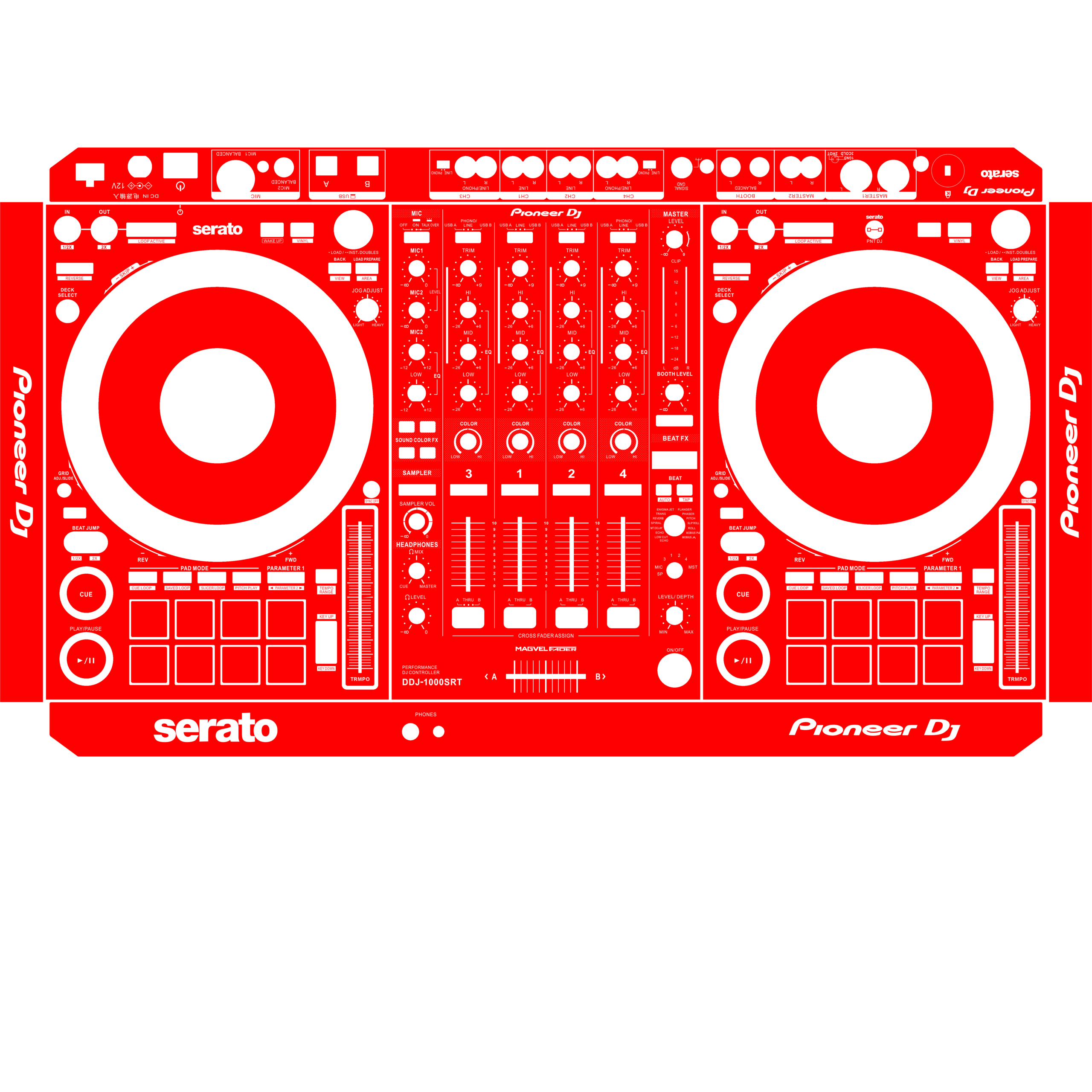 DDJ-1000SRT-Solid color design - Image 10