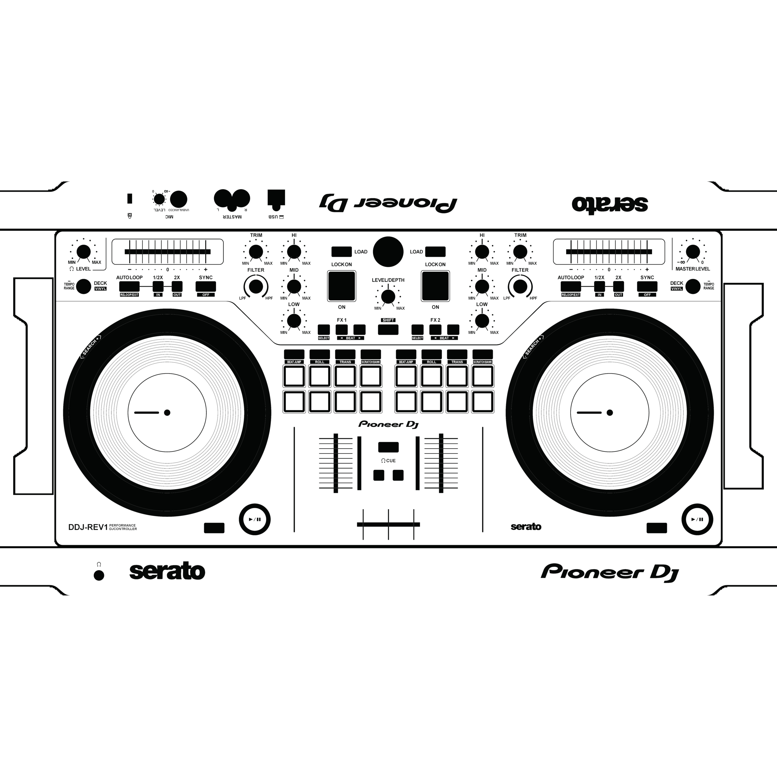 DDJ-REV1-Solid color design - Image 2
