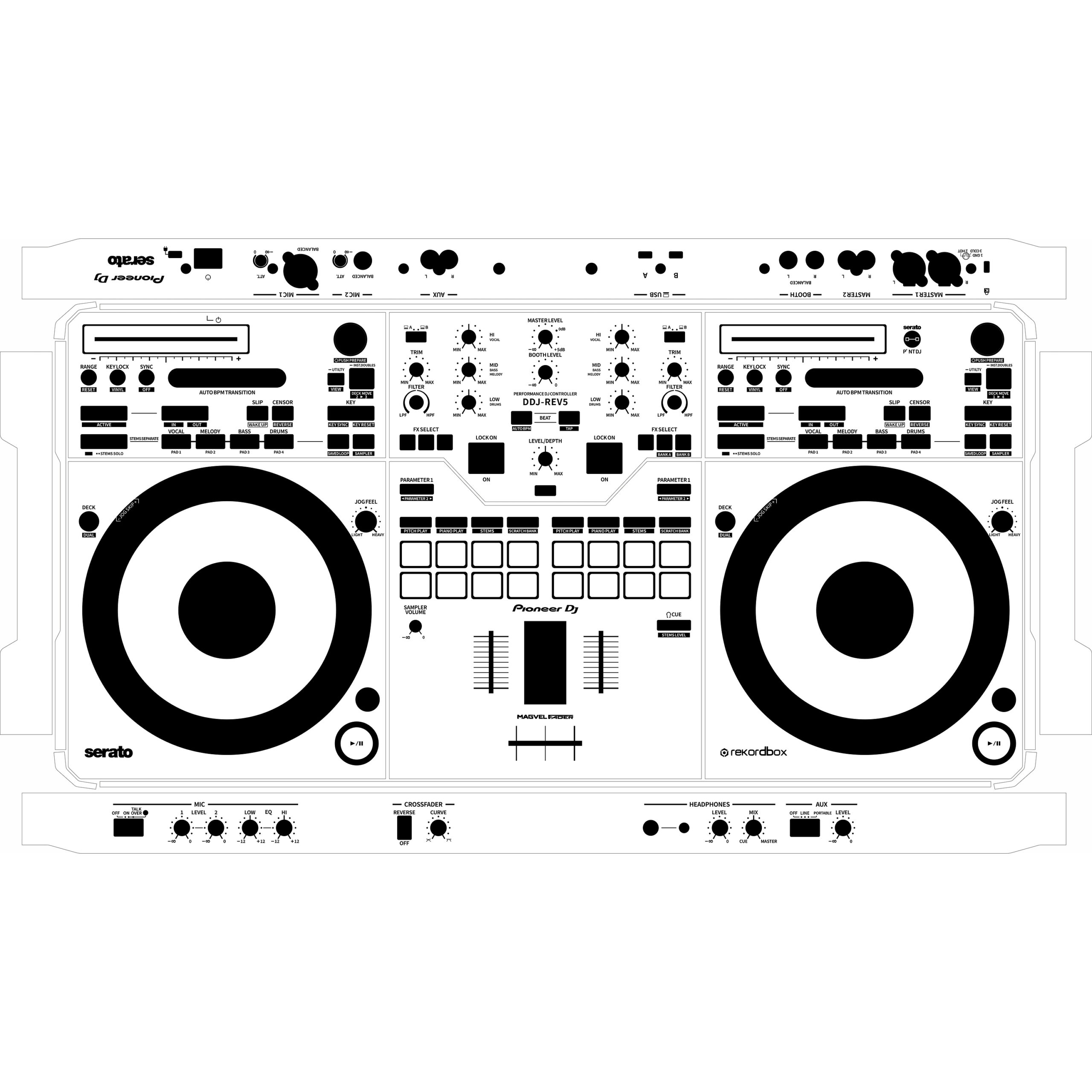 DDJ-REV5-Solid color design - Image 2