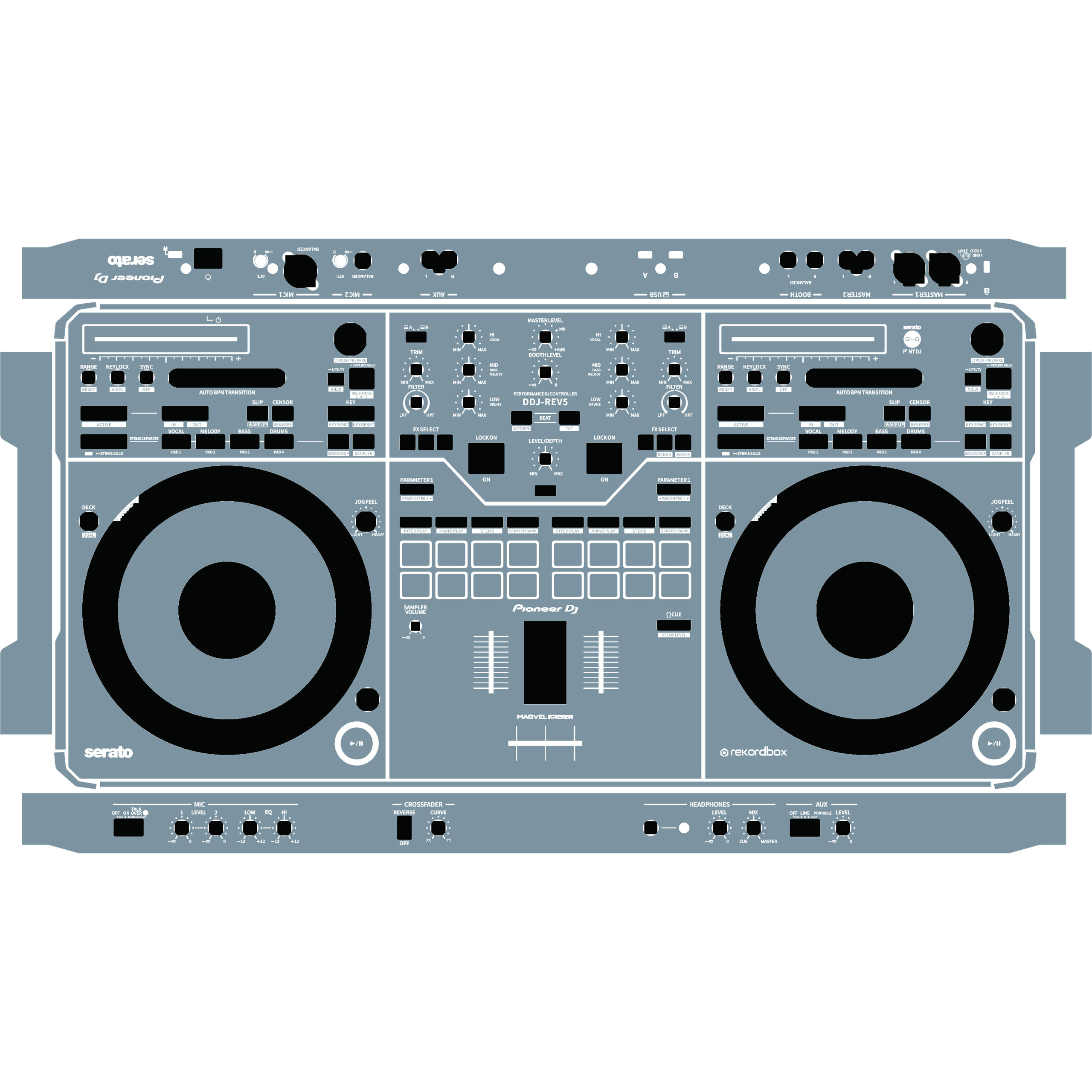 DDJ-REV5-Solid color design - Image 12