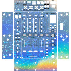 DJM-750 DJ Mixer Skin - Glossy Laser Design product image