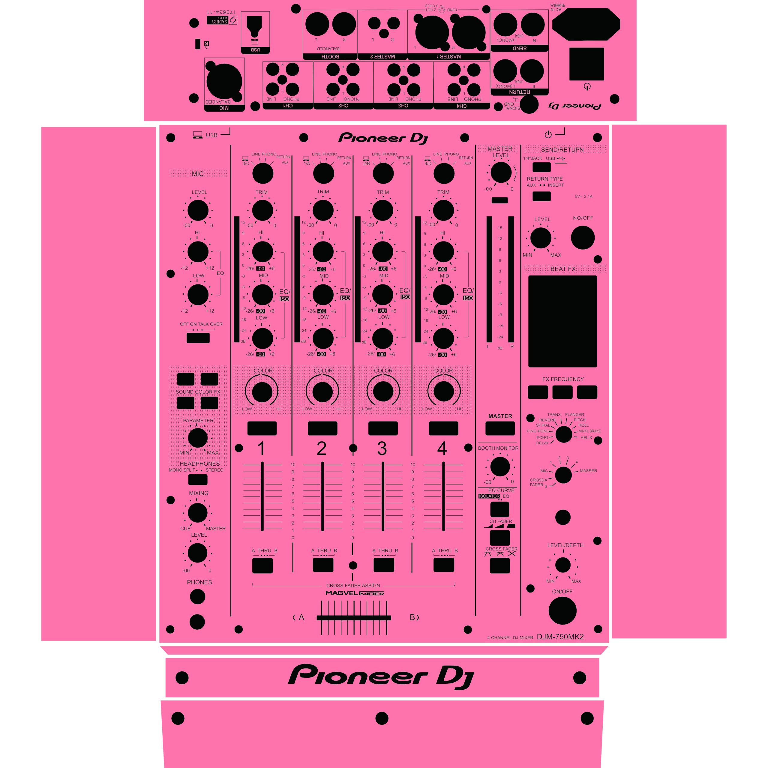 DJM-750MK2-Solid color design - Image 3