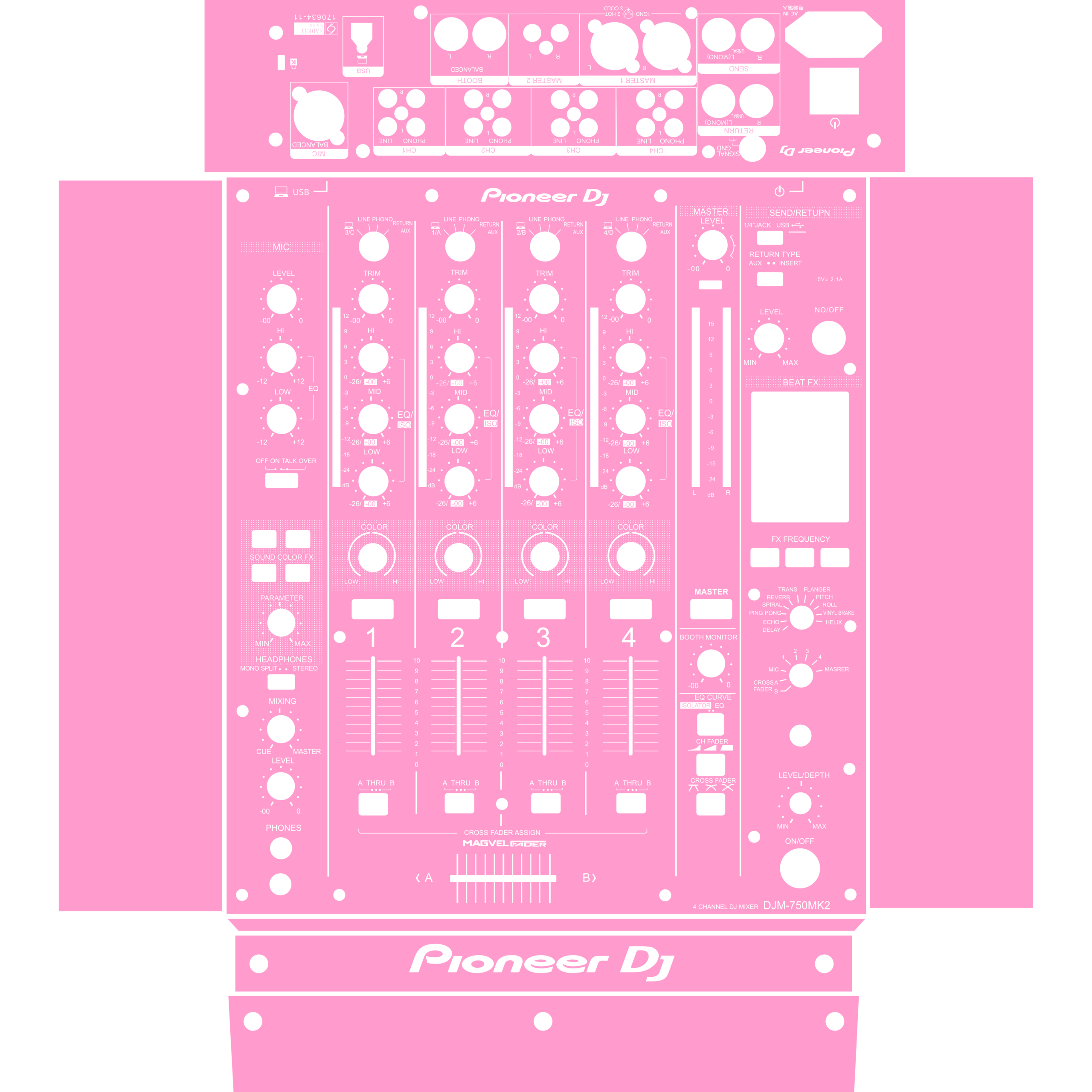 DJM-750MK2-Solid color design - Image 4