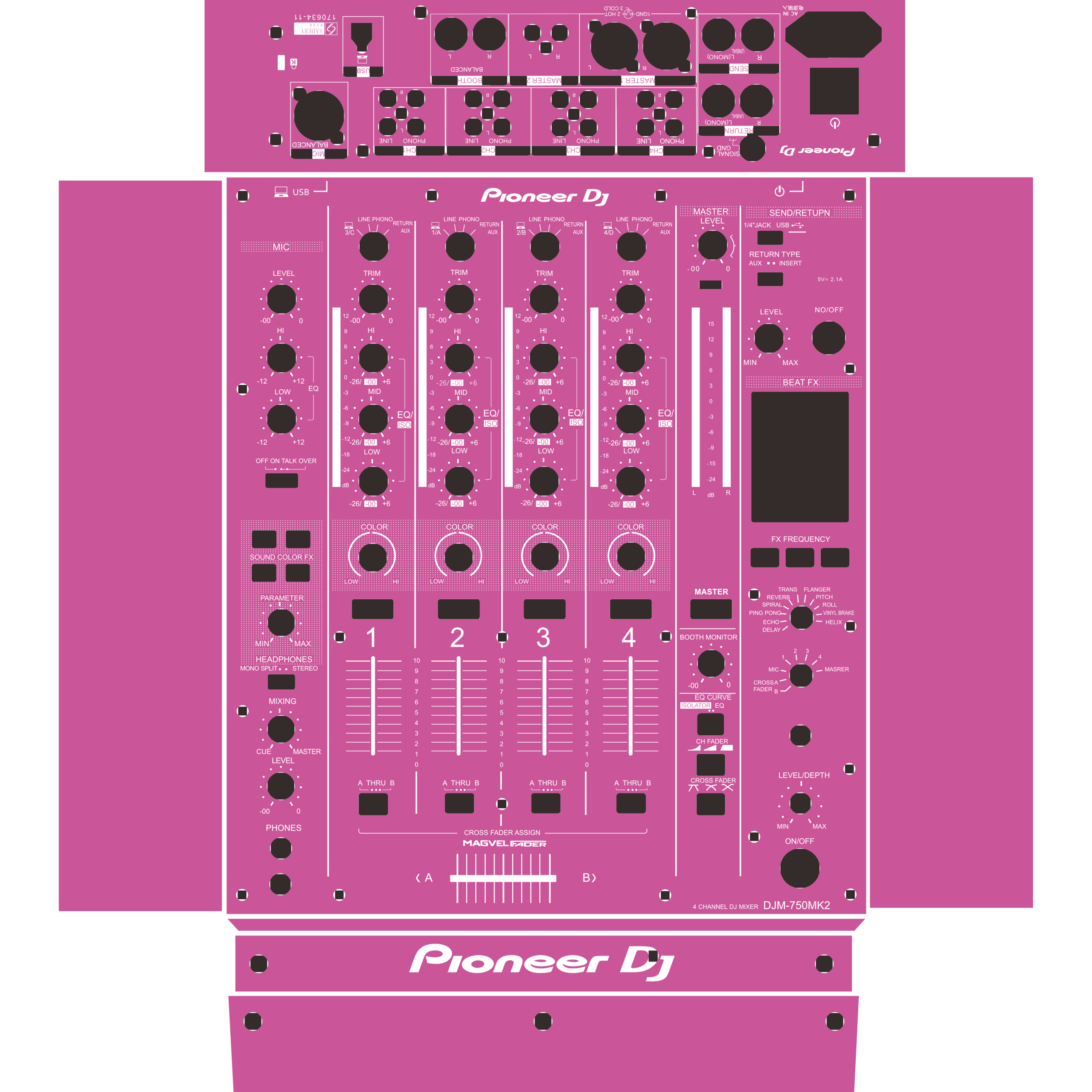 DJM-750MK2-Solid color design - Image 6