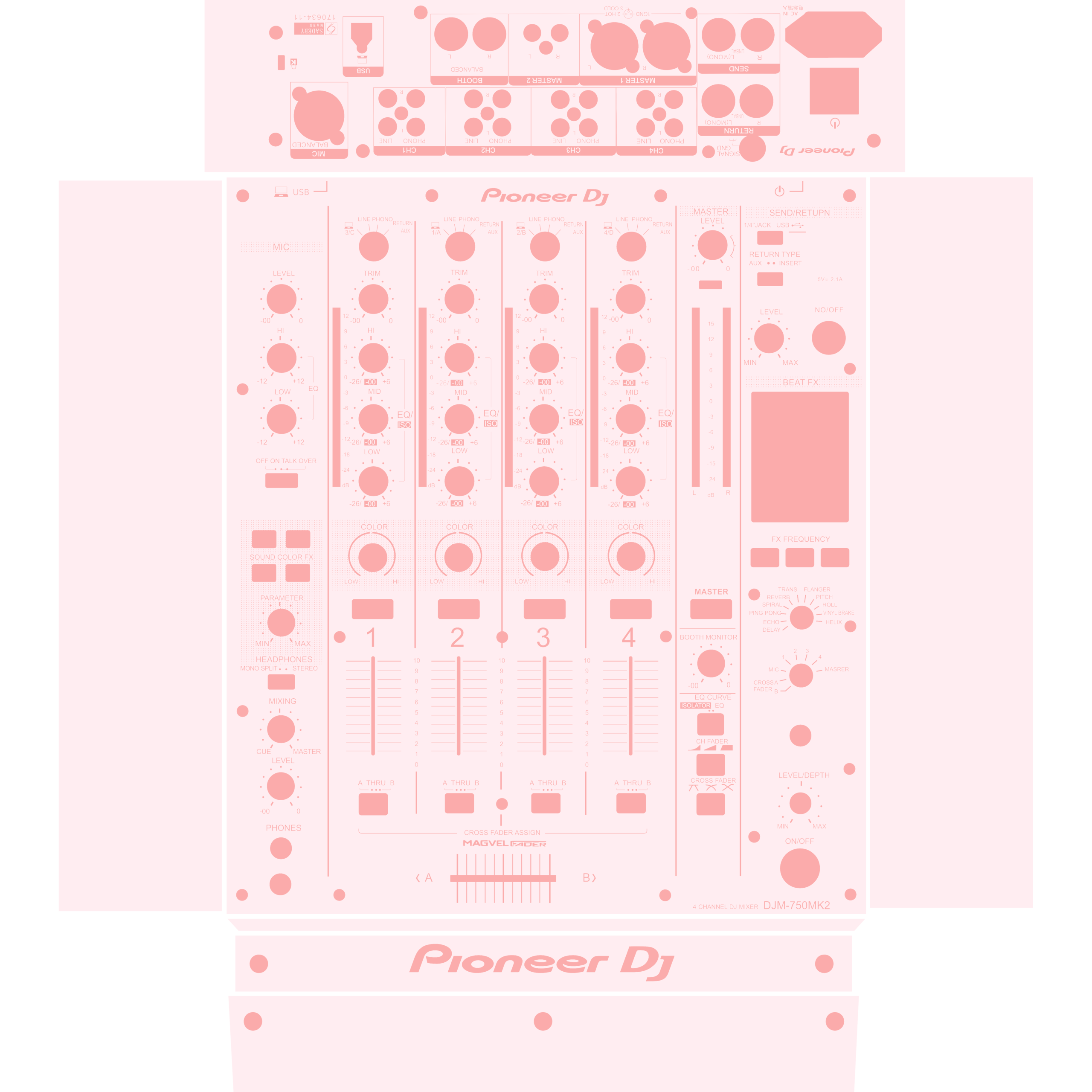 DJM-750MK2-Solid color design - Image 7