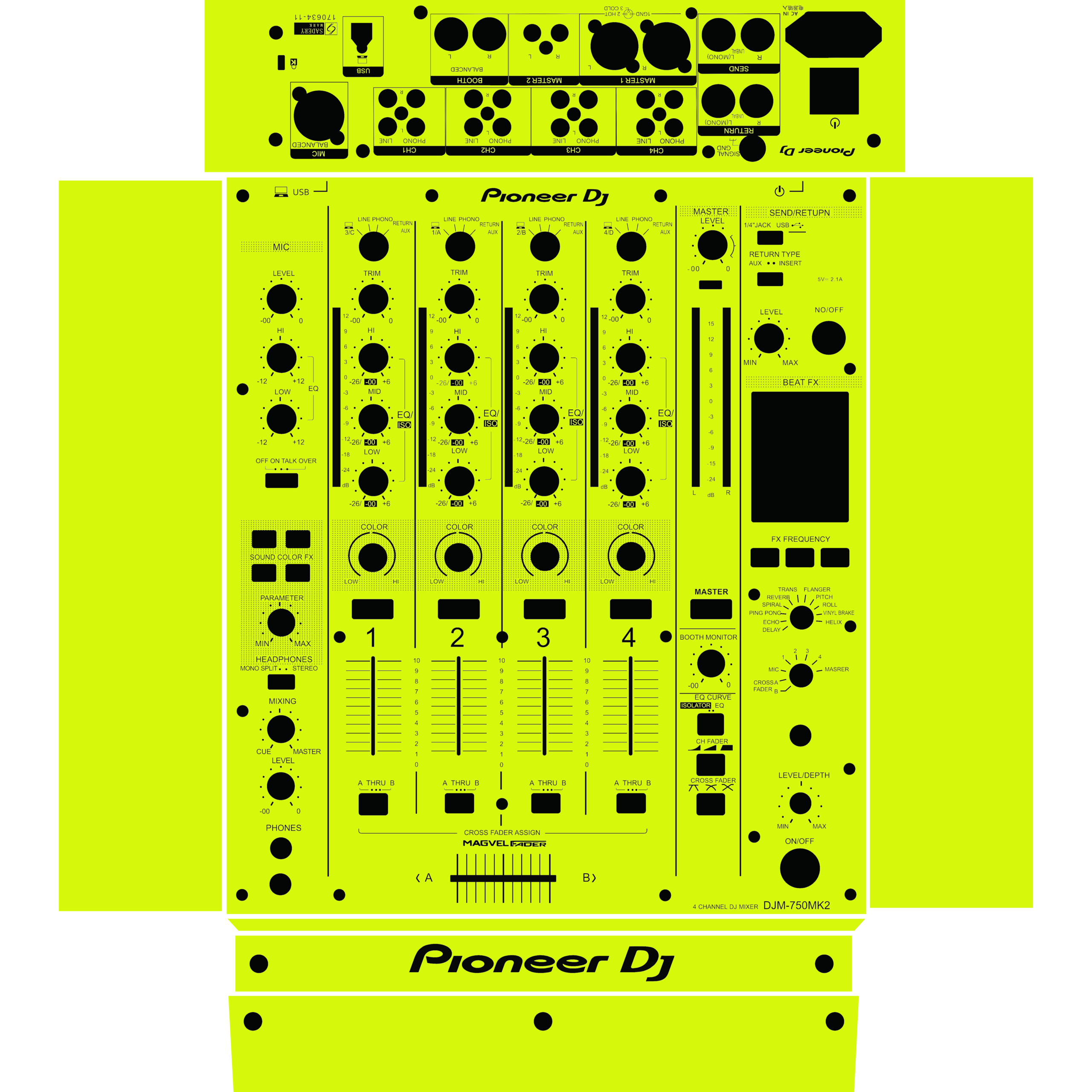 DJM-750MK2-Solid color design - Image 8