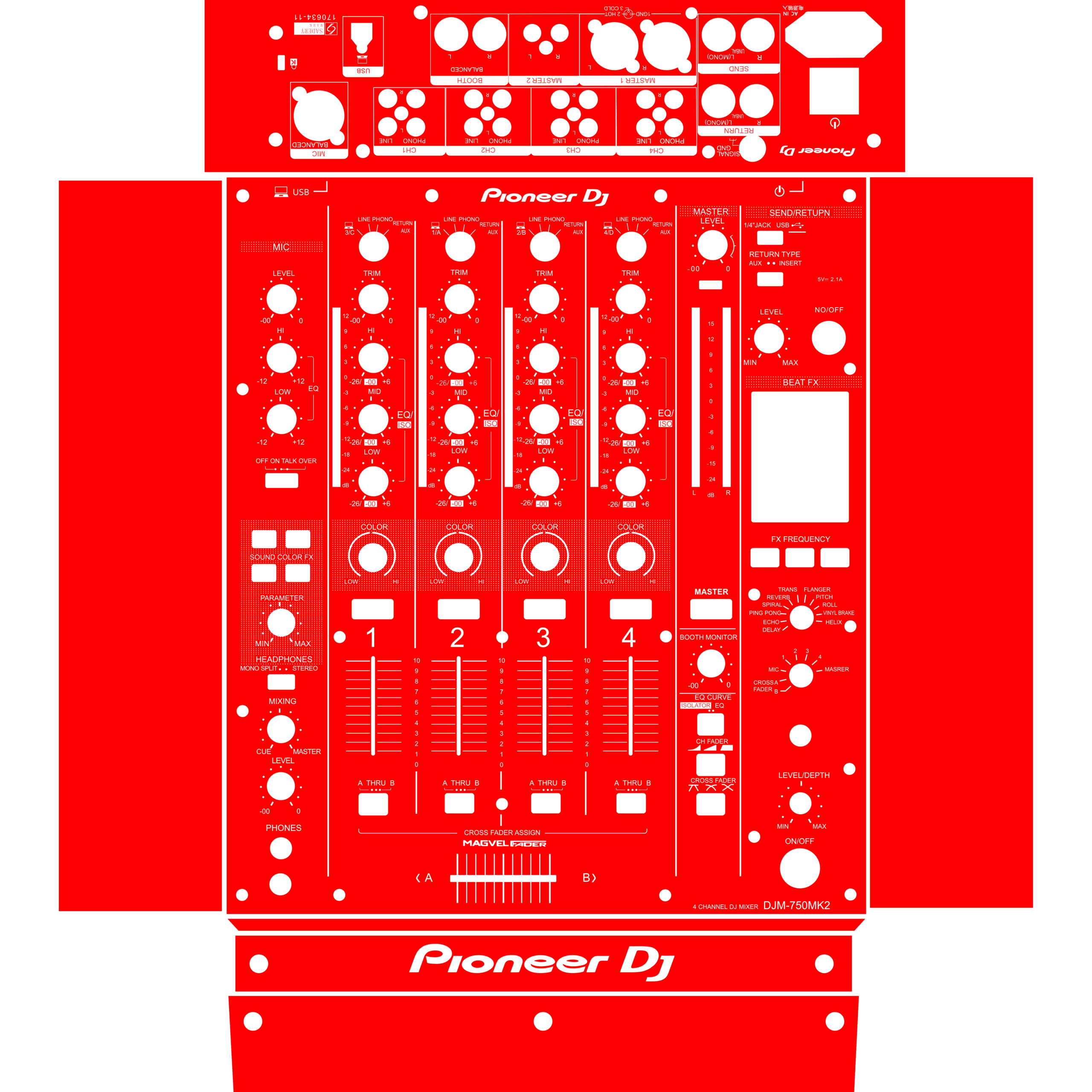 DJM-750MK2-Solid color design - Image 10