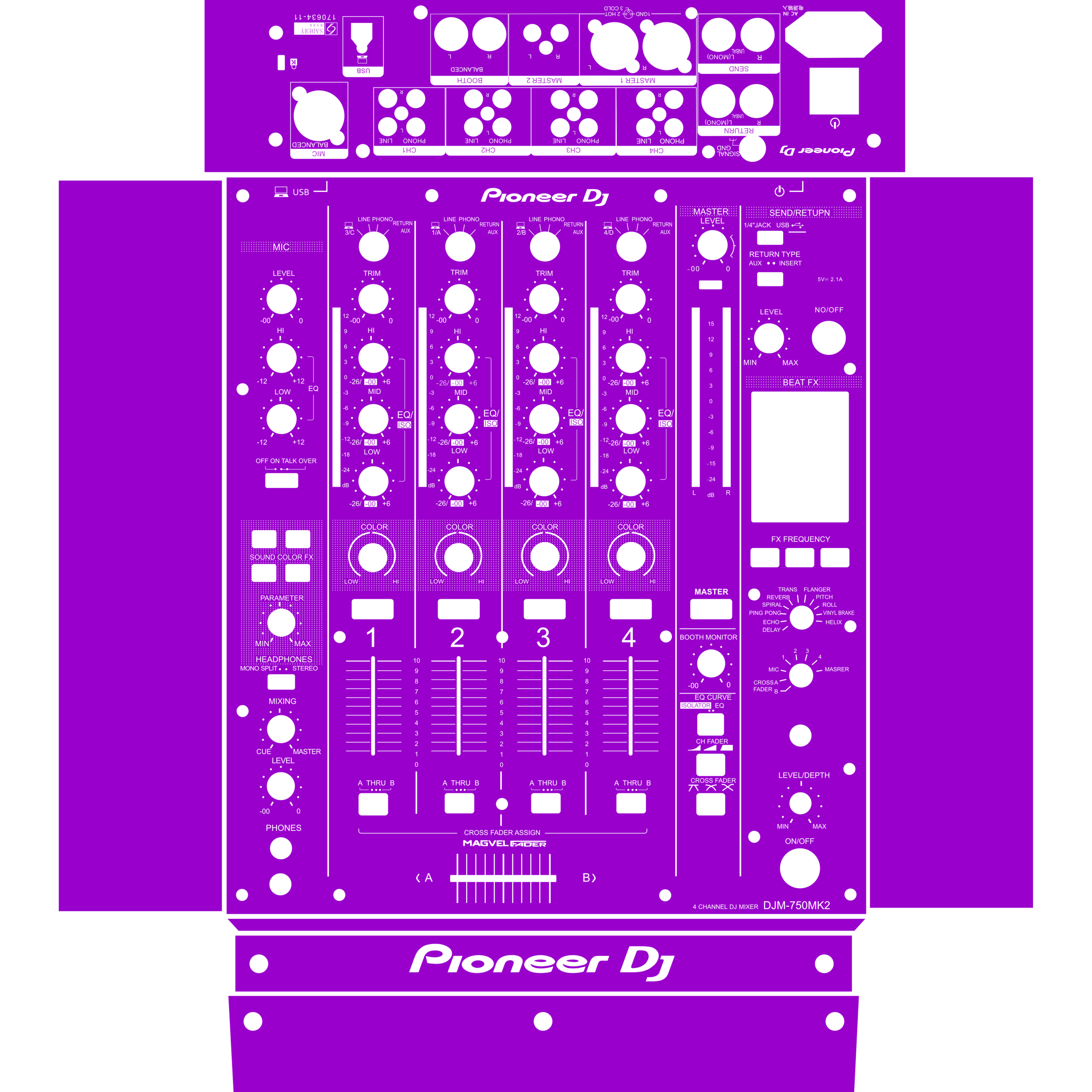 DJM-750MK2-Solid color design - Image 11