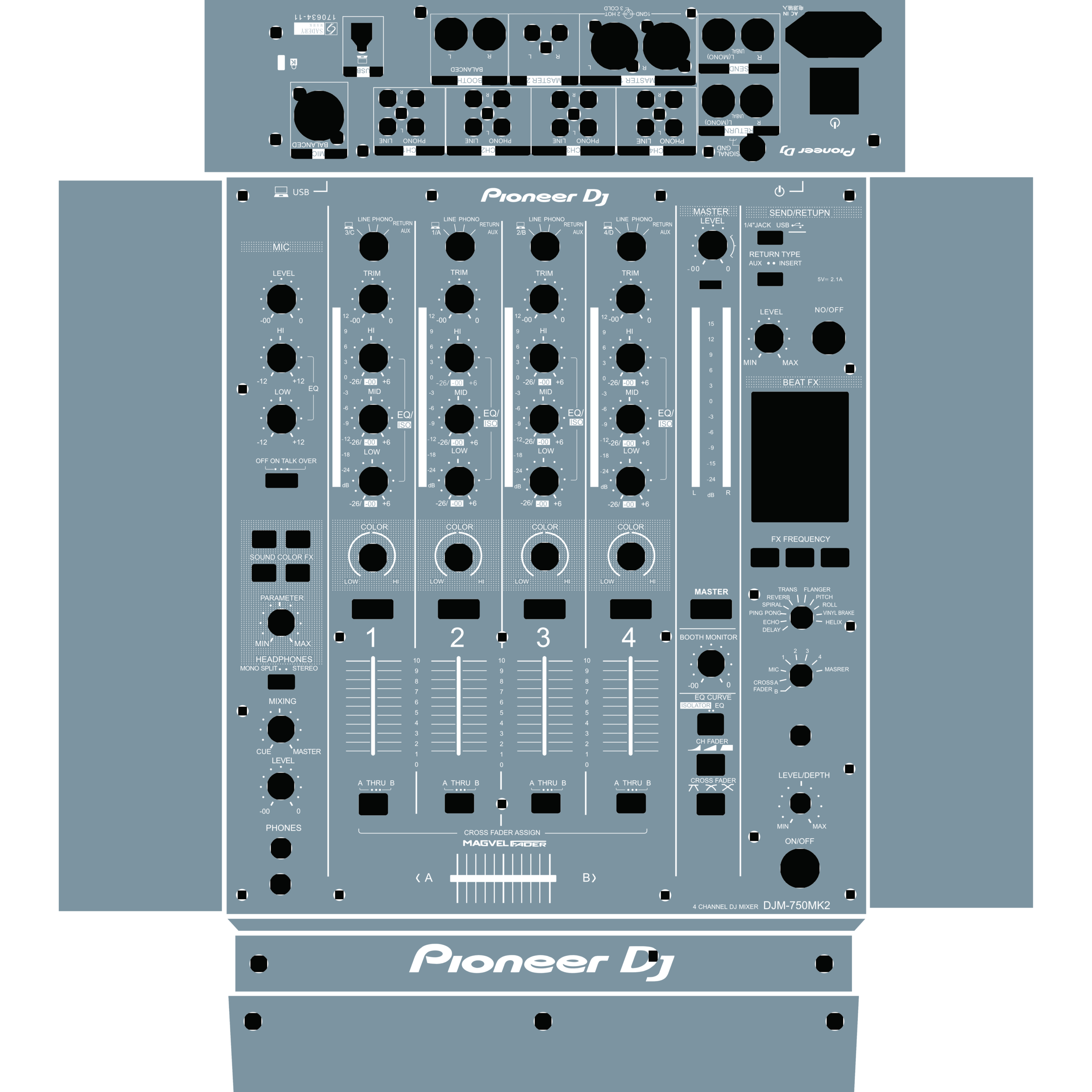 DJM-750MK2-Solid color design - Image 12