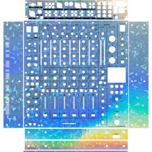 DJM-V10 DJ Mixer Skin - Glossy Laser Design product image