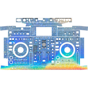 XDJ-RX Integrated DJ System Skin - Glossy Laser Design product image