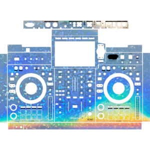 XDJ-RX3 Integrated DJ System Skin - Glossy Laser Design product image
