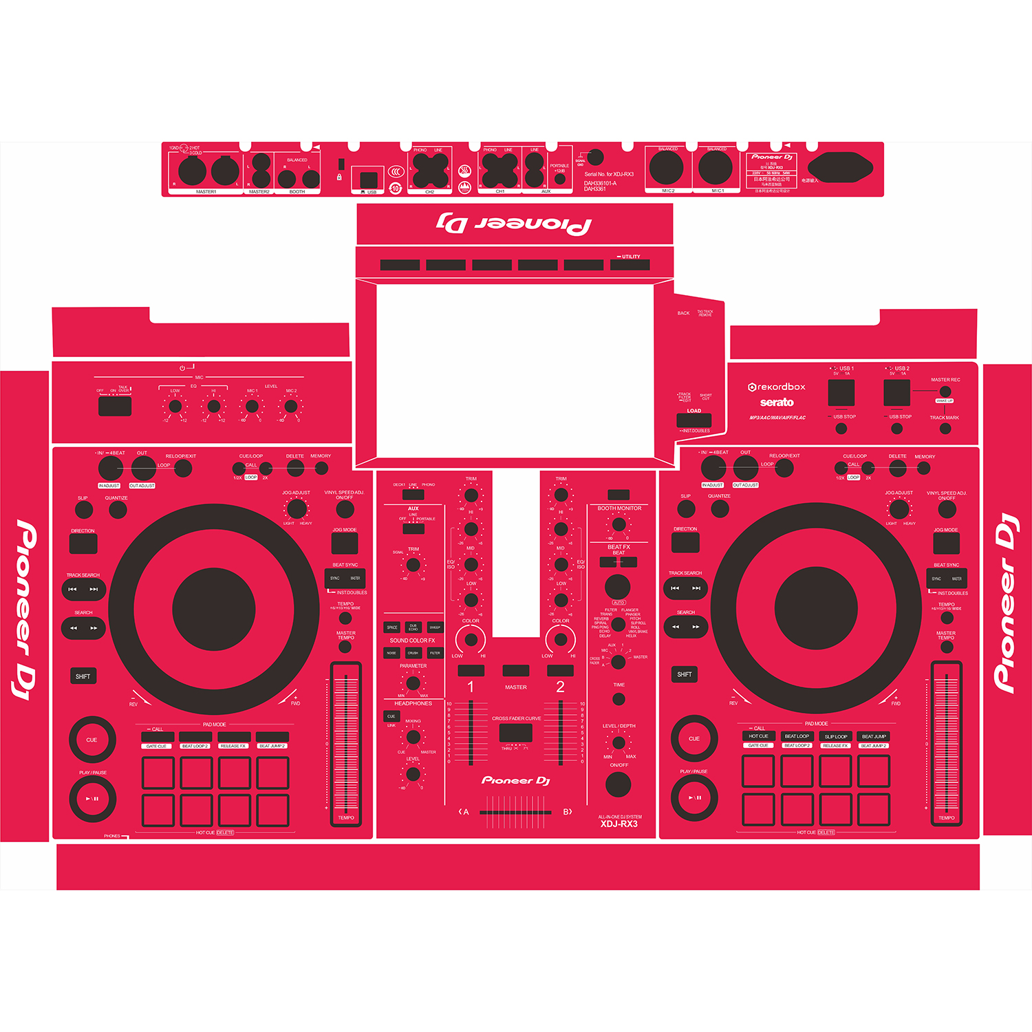 xdj-rx3-solid color design - Image 4