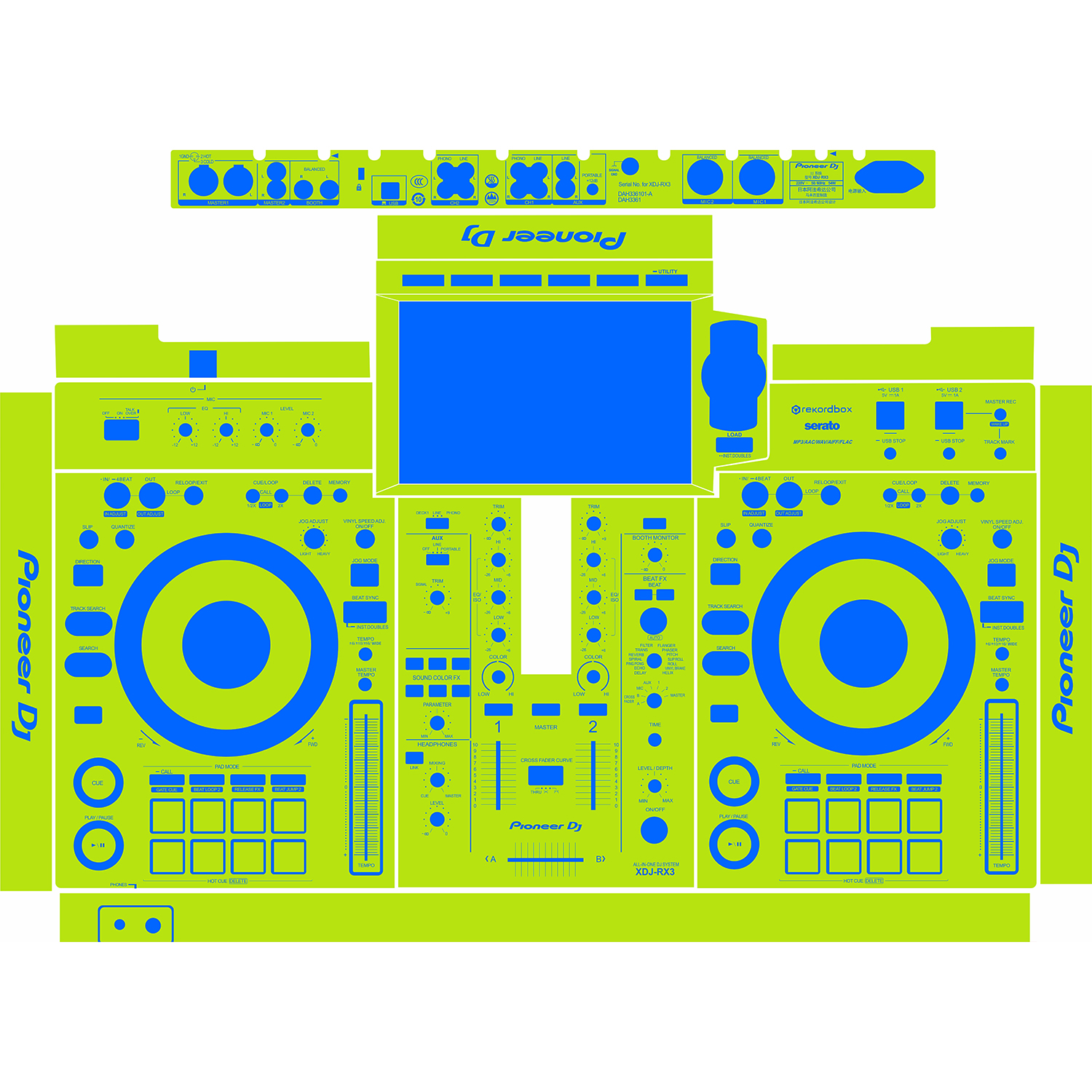 xdj-rx3-solid color design - Image 6
