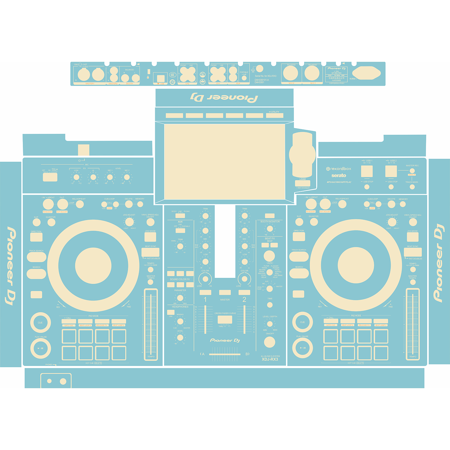 xdj-rx3-solid color design - Image 8