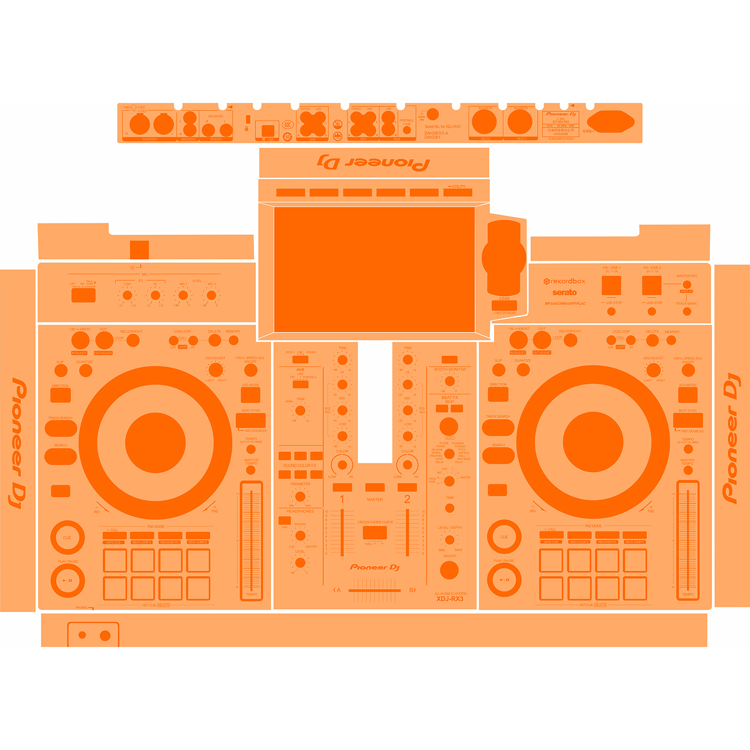 xdj-rx3-solid color design - Image 10