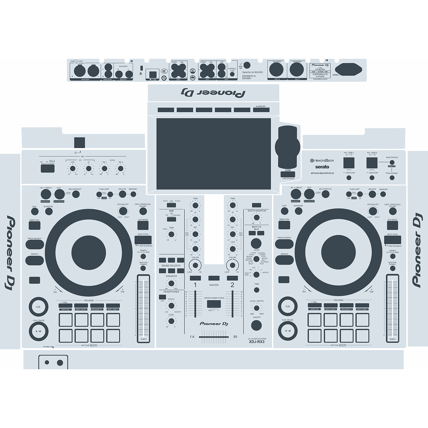xdj-rx3-solid color design - Image 12