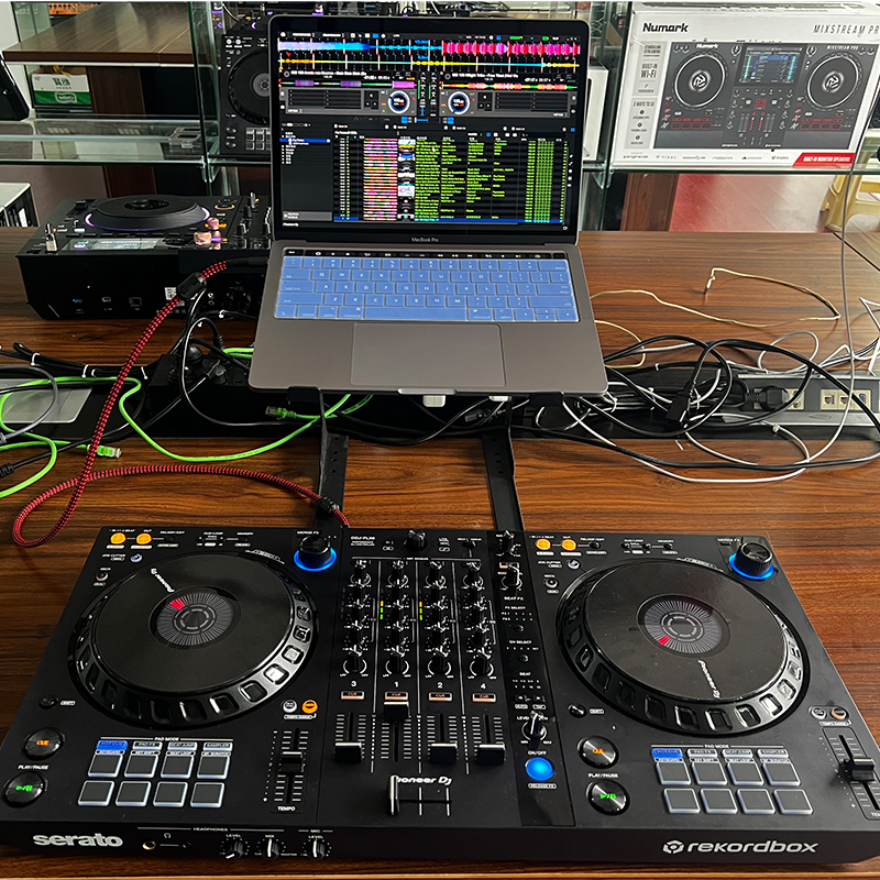 Adjustable Laptop Stand for DJ Setups product image