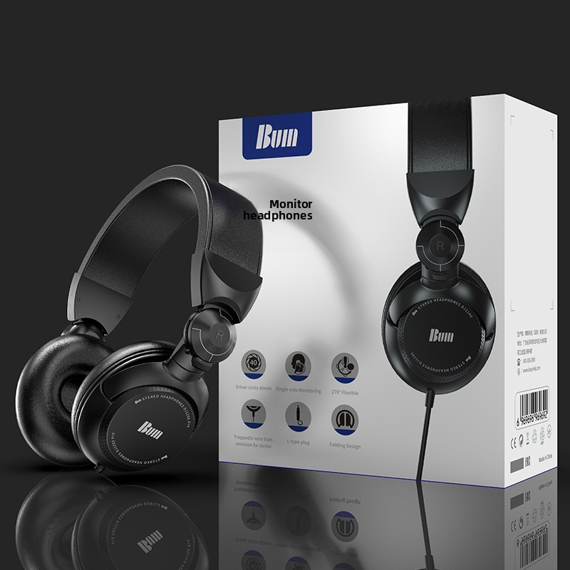 BUM-1200 Professional DJ Monitoring Headphones product image