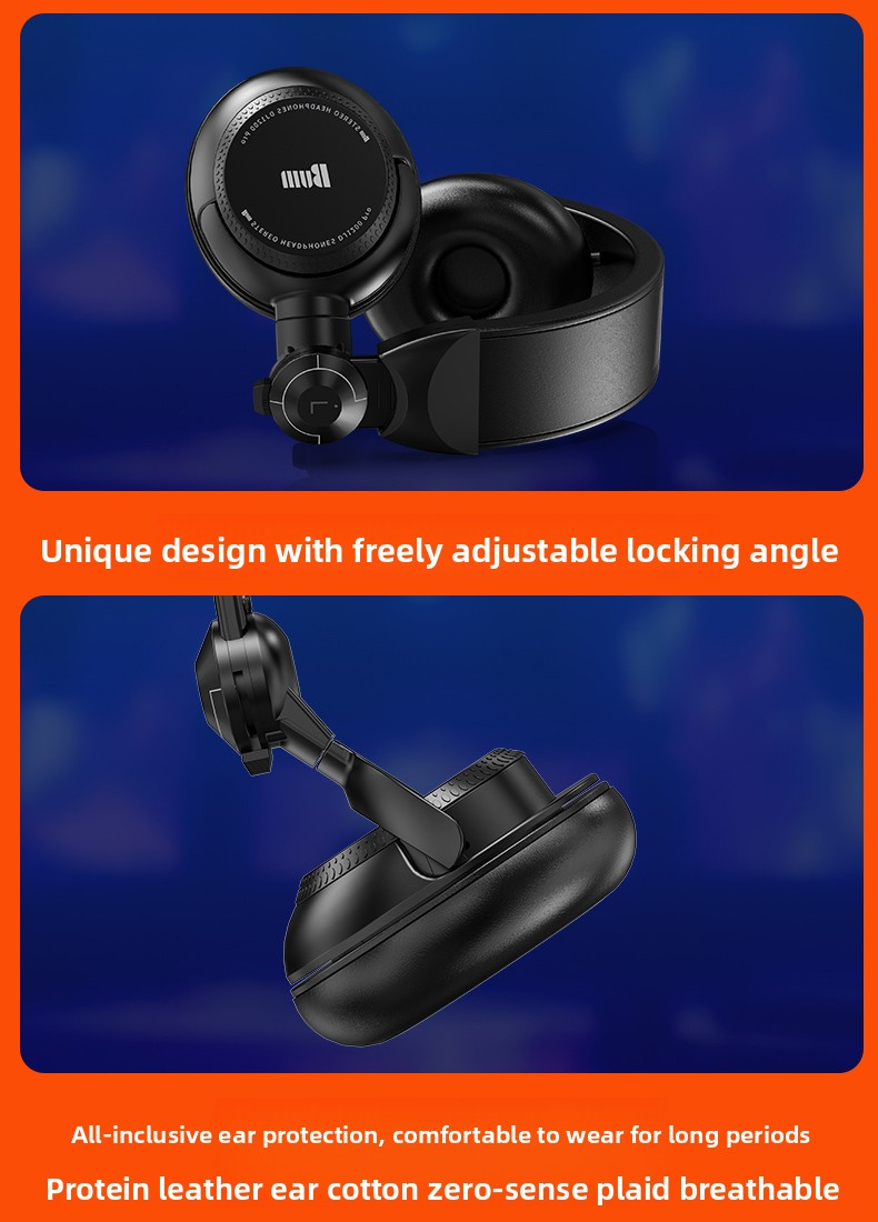 BUM-1200 Professional DJ Monitoring Headphones