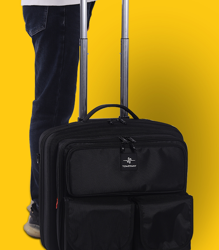 DJ Mixer Hard Shell Padded Carry Case