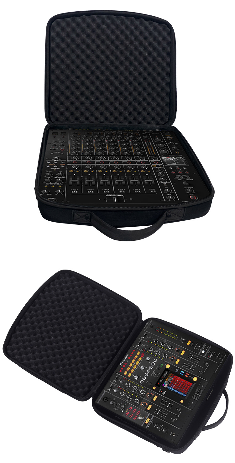 DJ Mixer Hard Shell Padded Carry Case