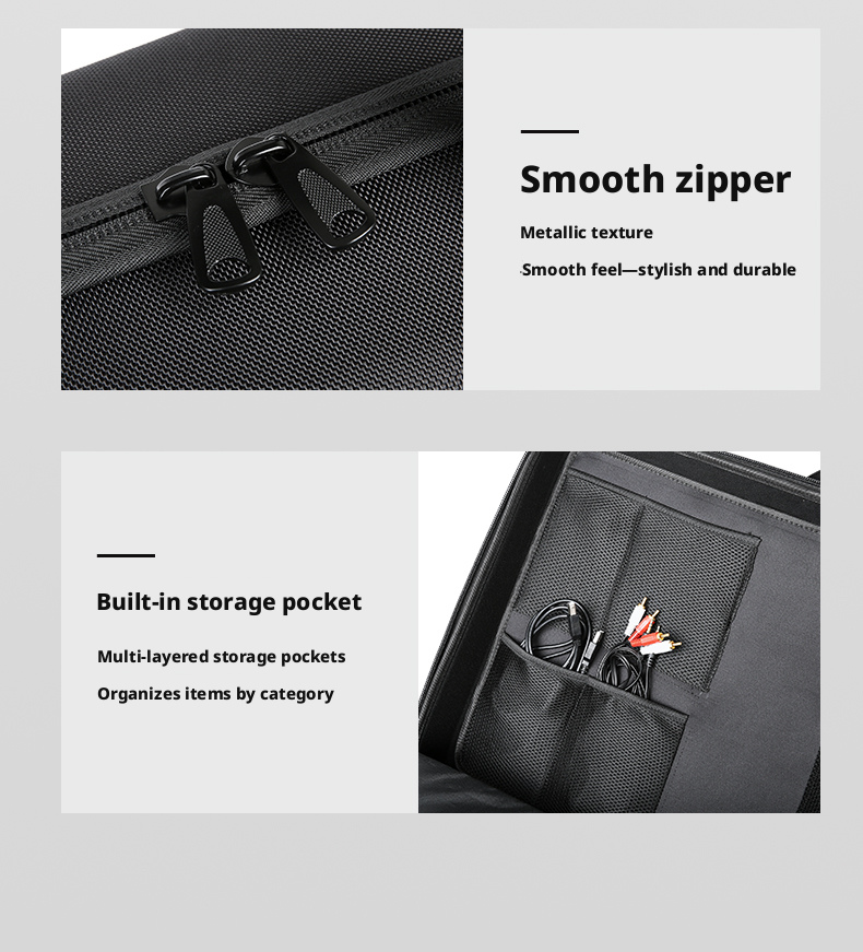 Double-Layer Hard Shell DJ Controller Case