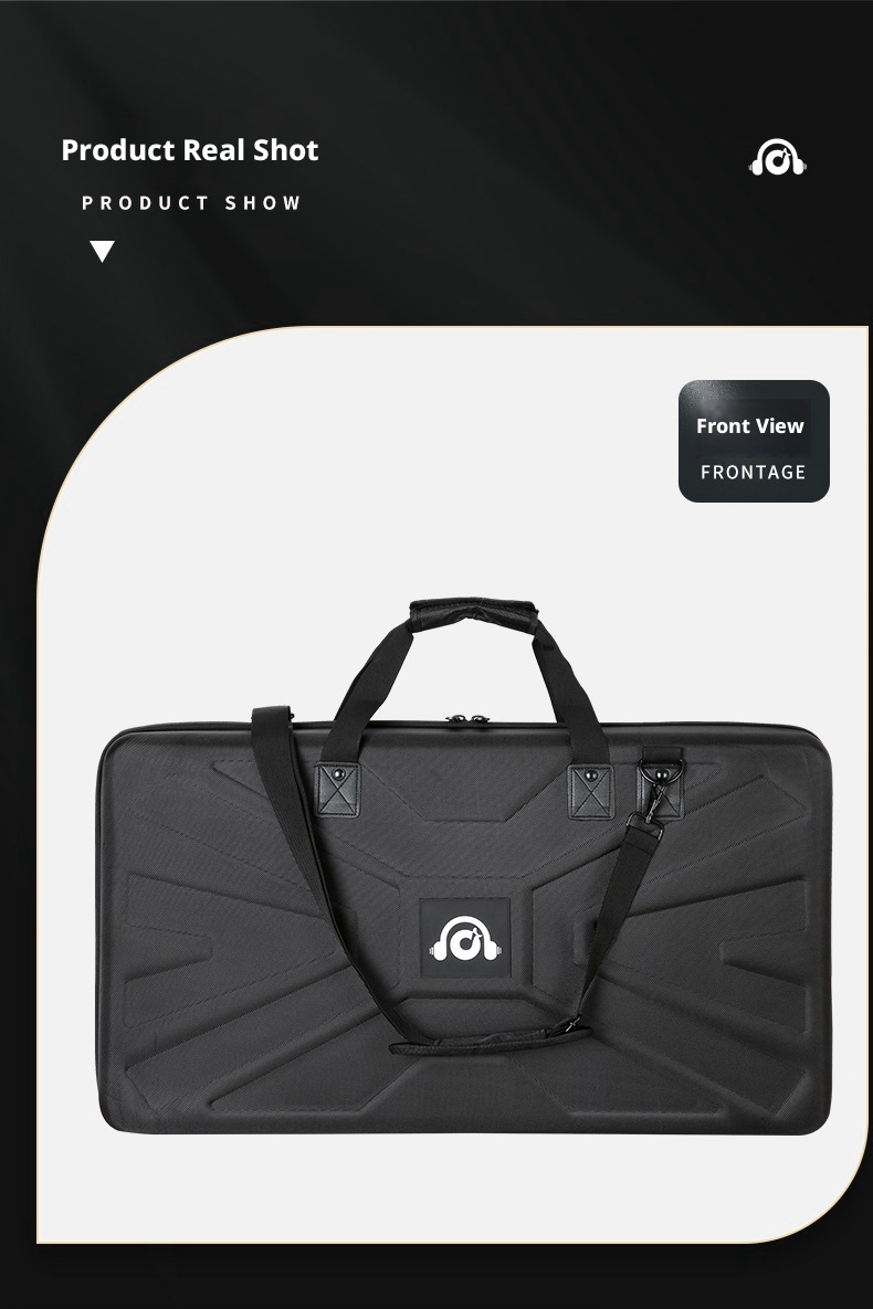 Double-Layer Hard Shell DJ Controller Case