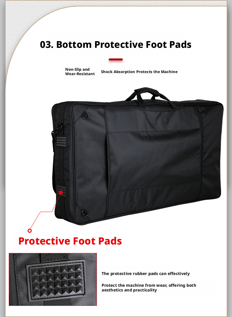 Double-Layer Soft DJ Controller Carry Bag