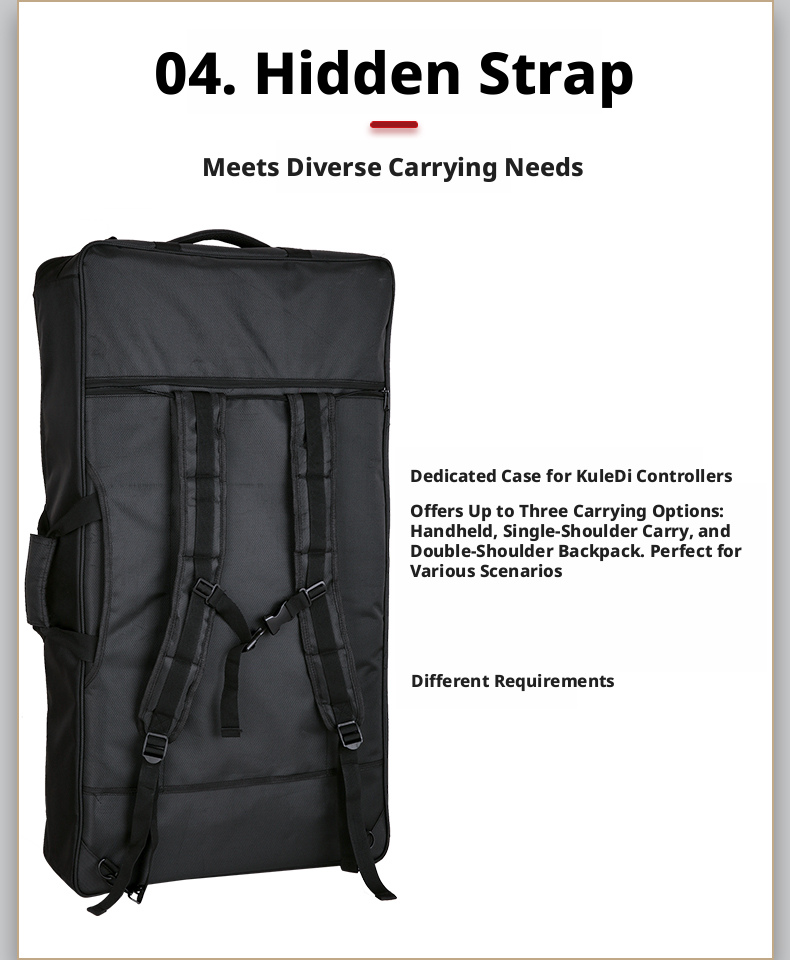 Double-Layer Soft DJ Controller Carry Bag