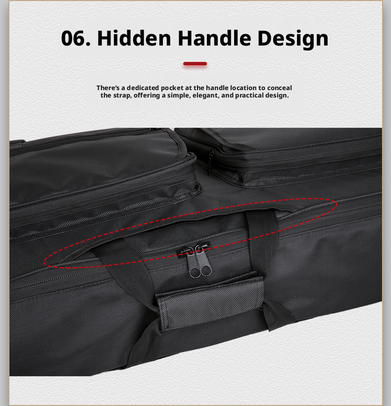 Double-Layer Soft DJ Controller Carry Bag