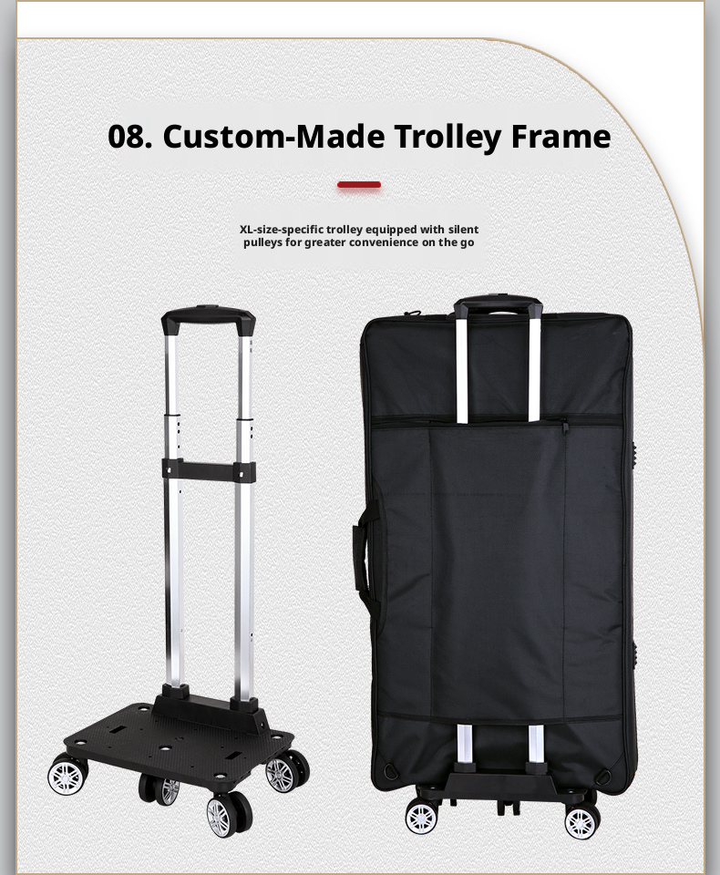 Double-Layer Soft DJ Controller Carry Bag