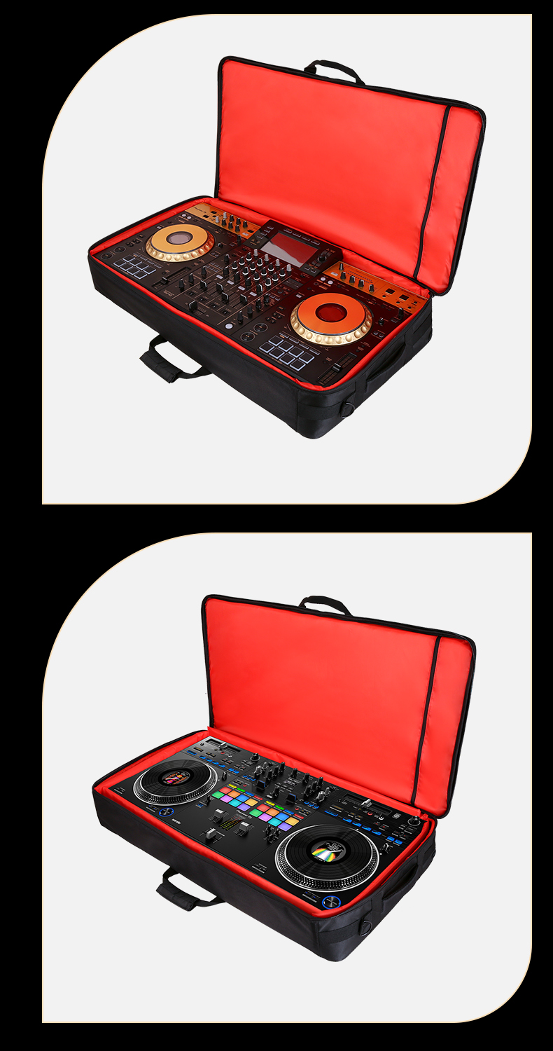 Double-Layer Soft DJ Controller Carry Bag