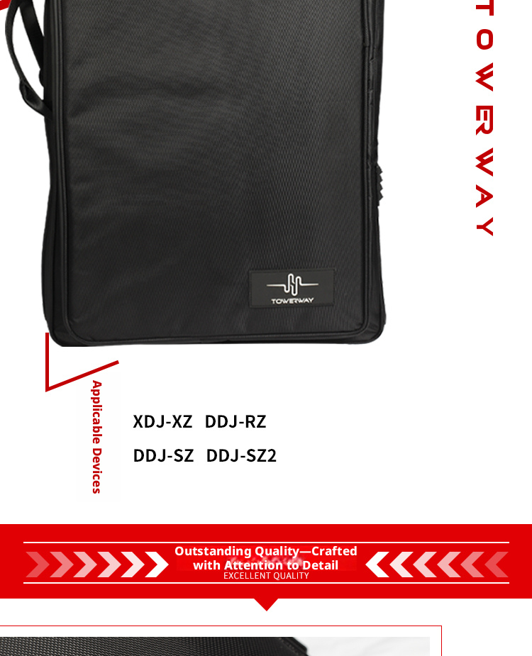 Towerway Soft DJ Gear Backpack