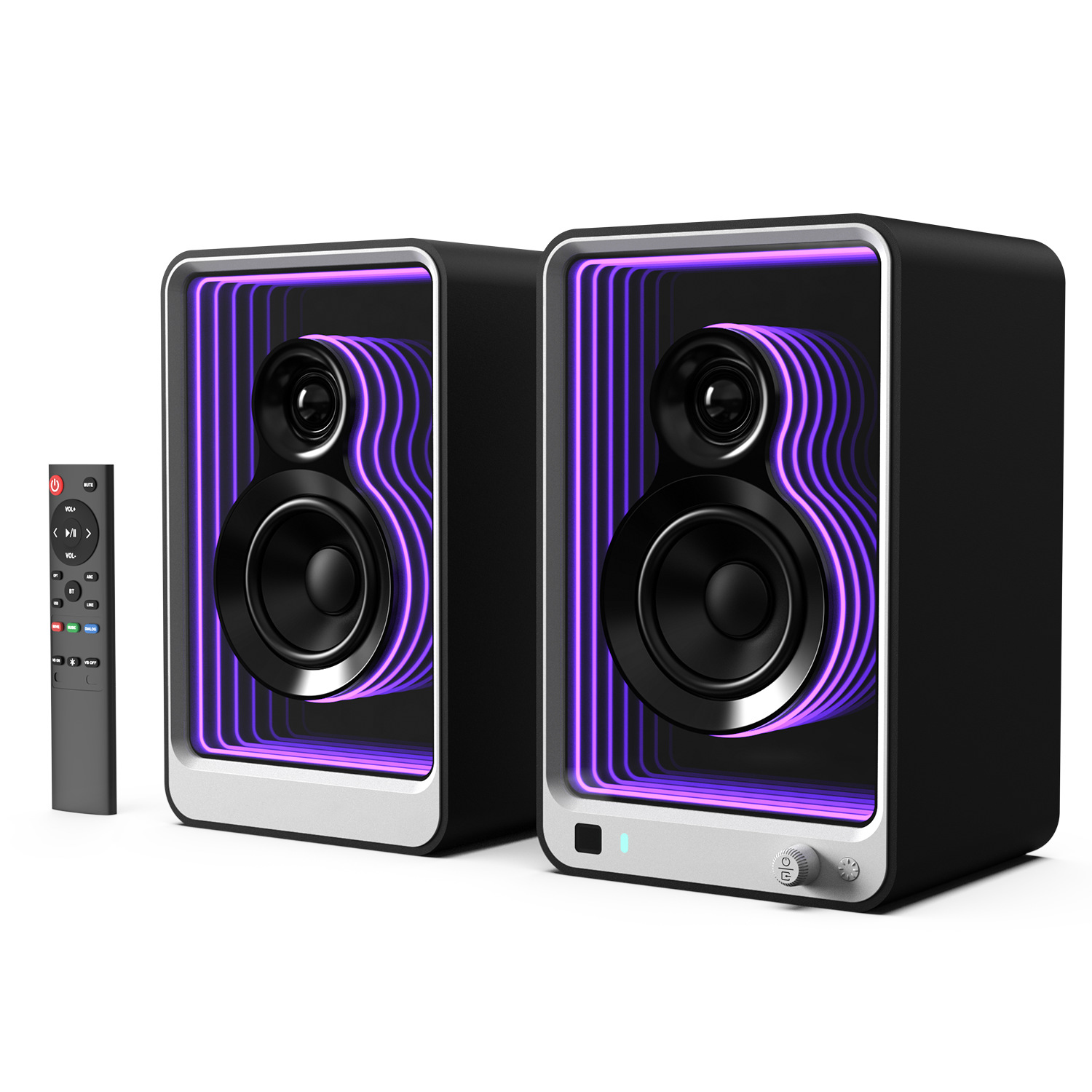 Abyss Mirror Professional DJ Monitor Speakers - Pair