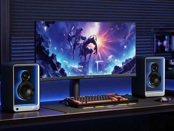 Abyss Mirror Professional DJ Monitor Speakers - Pair