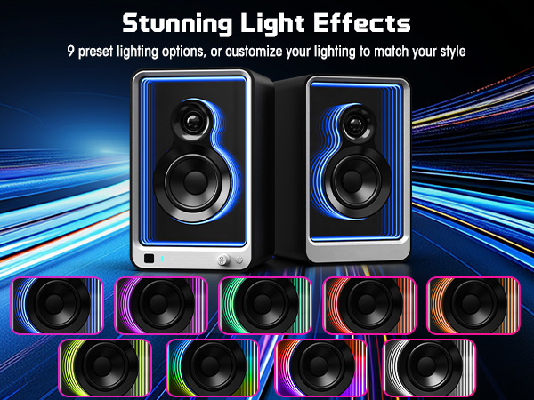 Abyss Mirror Professional DJ Monitor Speakers - Pair