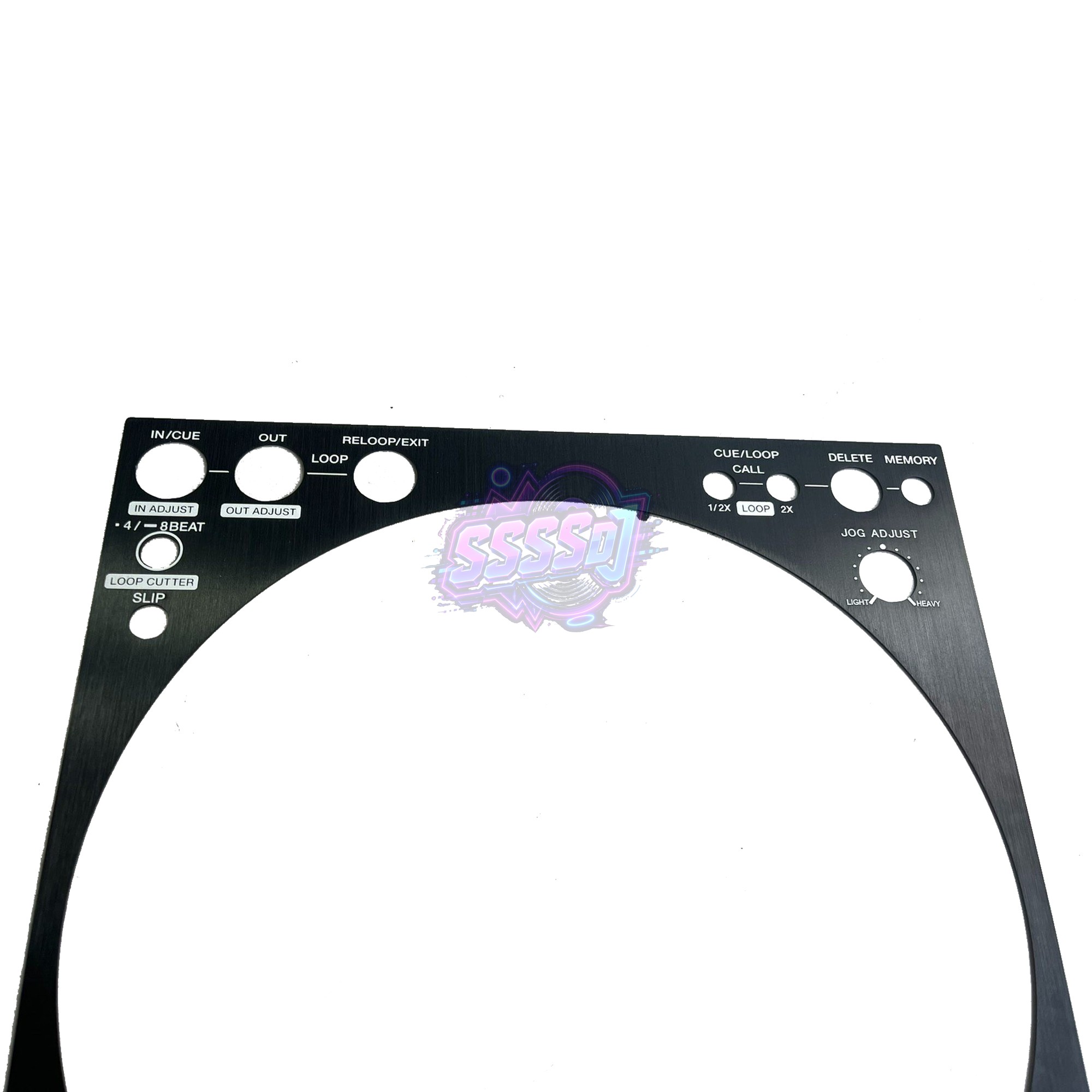 CDJ-2000NXS2 Aluminum DJ Player Faceplate Panel