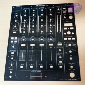 Pioneer DJM-750MK2 Replacement Mixer Faceplate Panel - 01